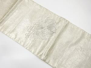 桐模様刺繍袋帯